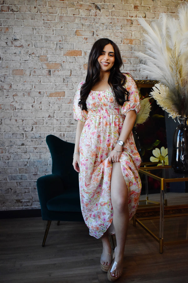 Pebble Blush Garden Dress