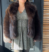 Charlotte Cropped Fur Coat