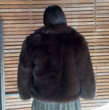 Charlotte Cropped Fur Coat