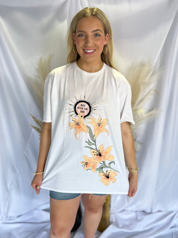 RISE WITH THE SUN TEE