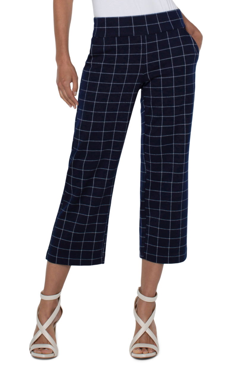FEDERAL NAVY MABEL PULL ON WIDE LEG – Meek