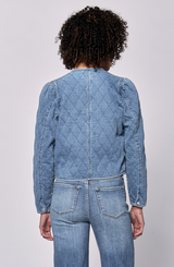 Kit Quilted Puff Sleeve Jacket