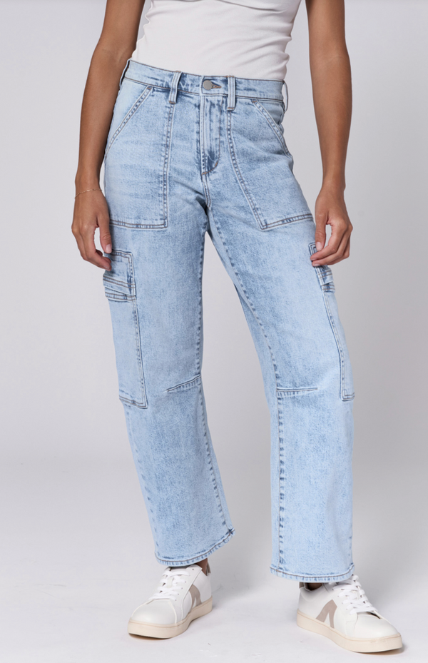Lasso High Rise Cropped Baggy Fit Jean