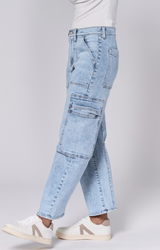 Lasso High Rise Cropped Baggy Fit Jean