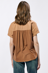 Beck Poplin Top