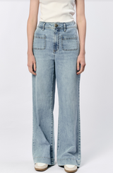 Audrey Denim Wide Leg Jeans