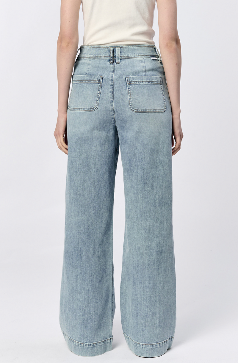 Audrey Denim Wide Leg Jeans