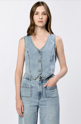 Norris Denim Vest Top