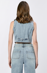 Norris Denim Vest Top