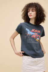 Joan Jett Fighter Reverse GF Tee