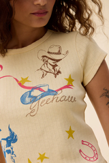 Western Flash Pointelle Tee