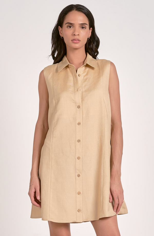 June Collared Dress