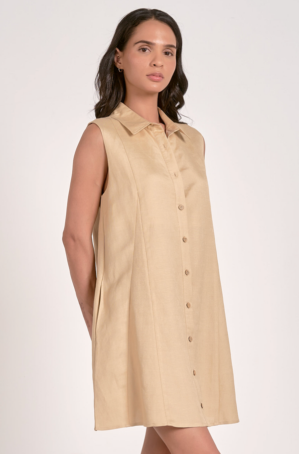 June Collared Dress