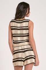 Lettie Front Tie Vest
