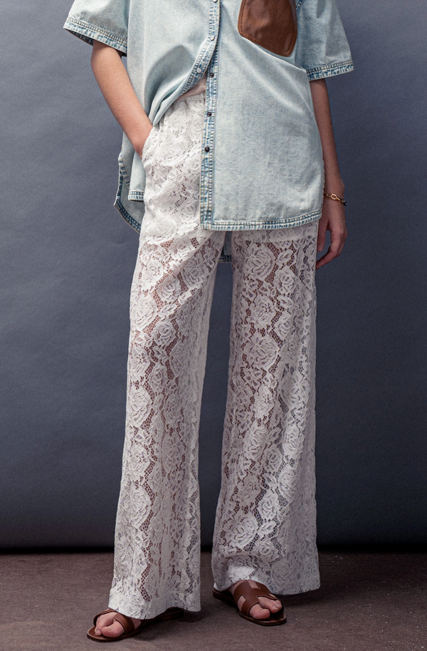 Fern Lace Wide Leg Pants