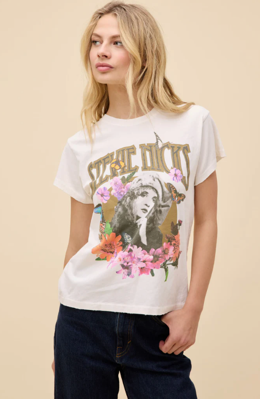 Stevie Nicks Flower Collage Tour Tee