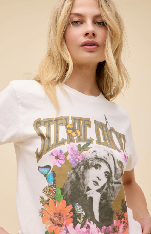 Stevie Nicks Flower Collage Tour Tee
