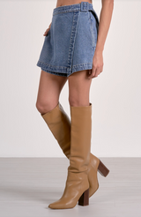 Penny Slanted Front Skort
