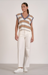Slate Sleeveless Sweater