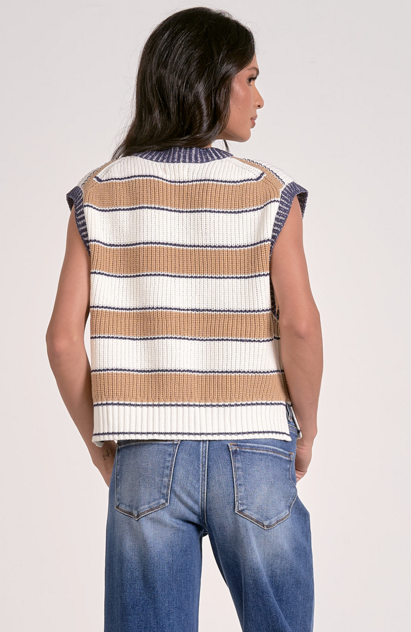 Slate Sleeveless Sweater