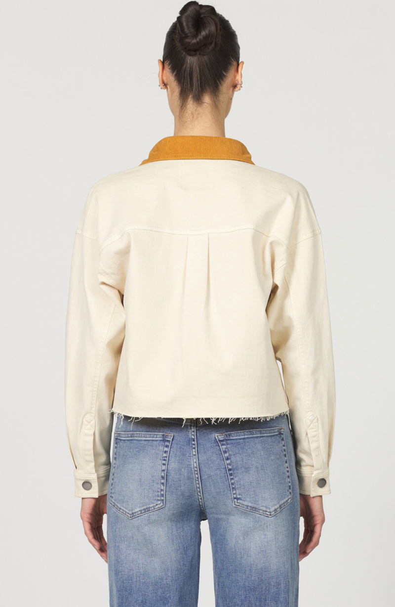 Gina Cropped Denim Jacket