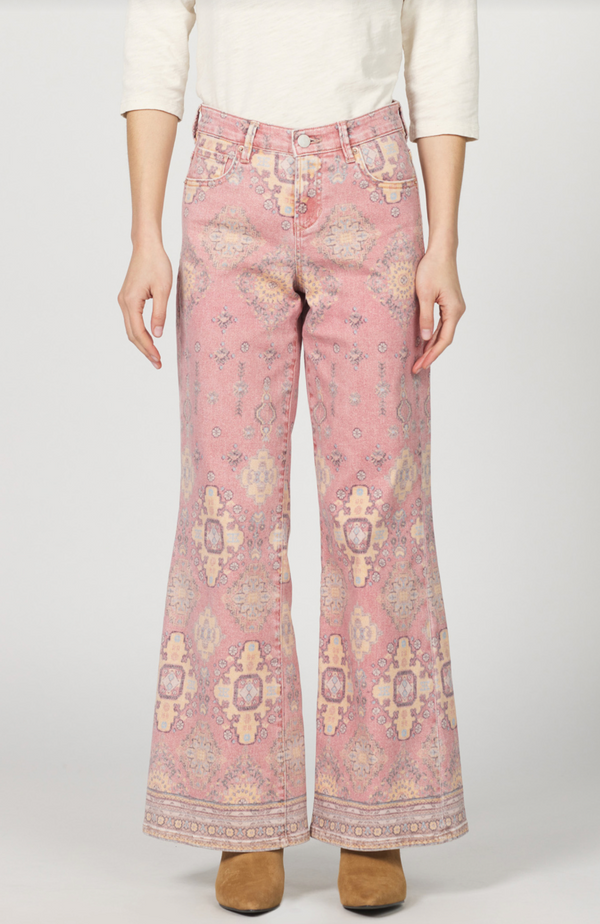 Micah Novelty Wide Leg Jean
