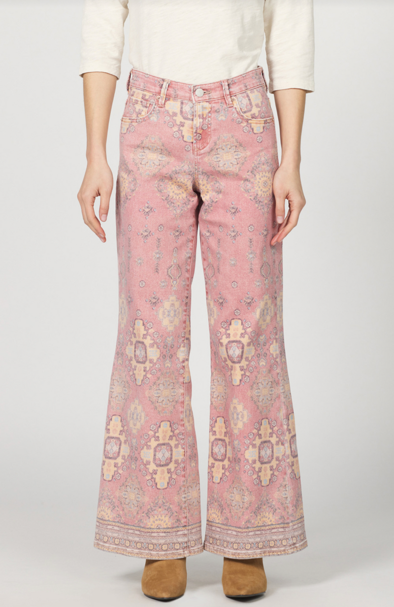 Micah Novelty Wide Leg Jean