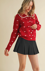 Queen Of Hearts Cardigan