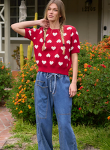 Adeline Heart Sweater