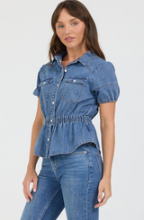 Nikita Denim Top