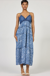 Vicky Spaghetti Strap Maxi Dress