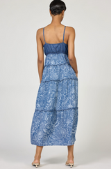 Vicky Spaghetti Strap Maxi Dress