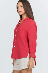 Gaia Poplin Button Down