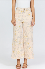 Audrey Scalloped Hem Jeans