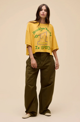 Number One Sports Cropped Tee