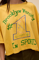 Number One Sports Cropped Tee