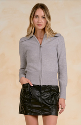 Vega Zip Up Sweater