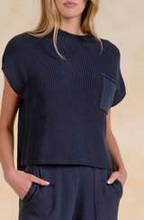 Odette Cap Sleeve Sweater
