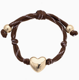 Blaine Puffy Heart Paracord Bracelet