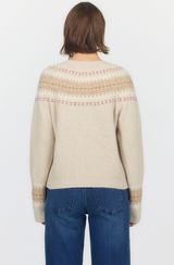 Amina Crew Neck Cardigan